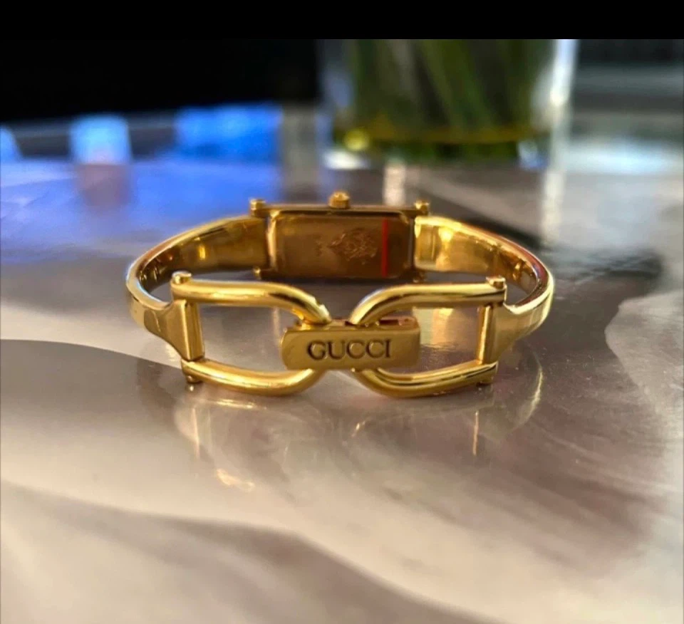 Gucci Watch - Vintage, Gold-Plated, 1990s Swiss Quartz - photo 5