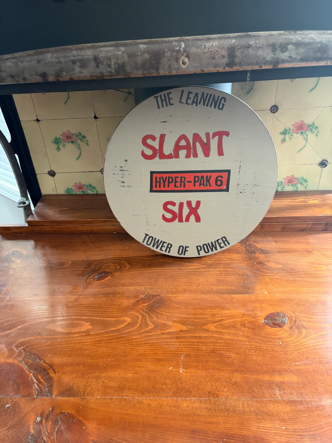 Slant Six Hyper-Pak 6 Metal Sign