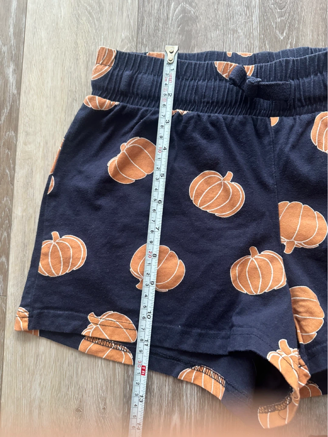 Threadbare Navy Pumpkin Print Shorts - photo 5