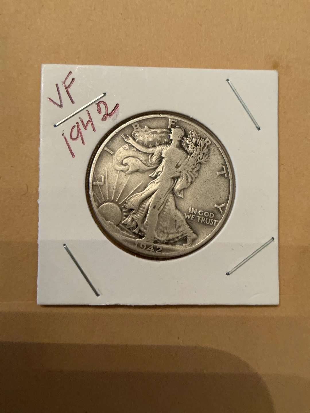 1942 Silver Walking Liberty Half Dollar