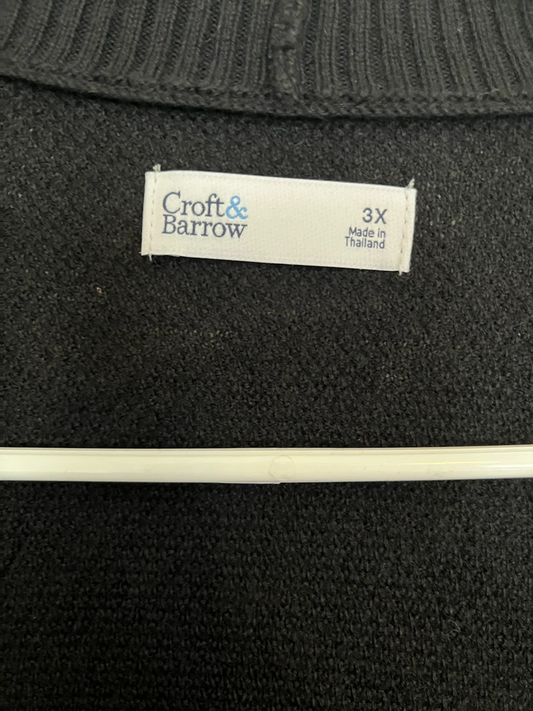 Croft & Barrow Black Cardigan Size 3X - photo 2