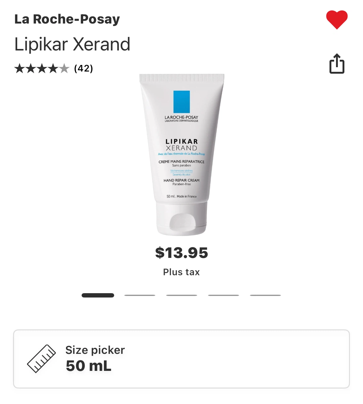 2xLa Roche-Posay Lipikar Xerand Hand Cream - photo 2