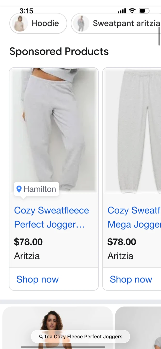 Tna Cozy Fleece Perfect Joggers size xs - photo 5
