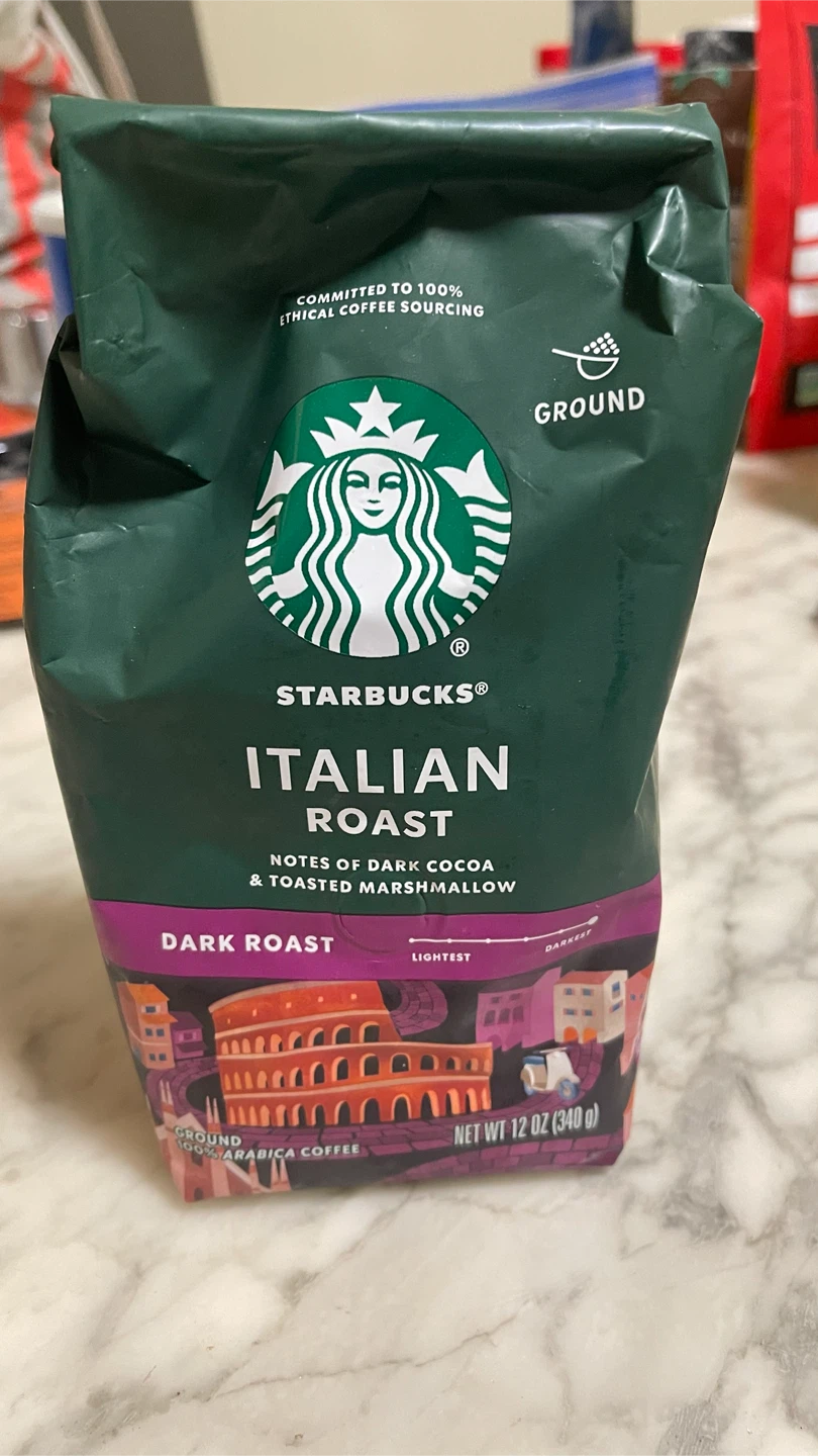 Starbucks Italian Roast Dark Cocoa & Toasted Marshmallow