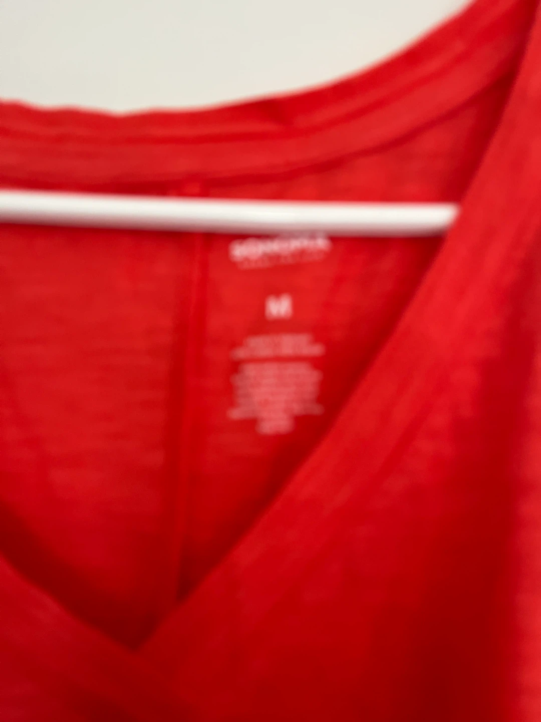 New Sonoma Red Sleeveless Tank Top Medium - photo 3