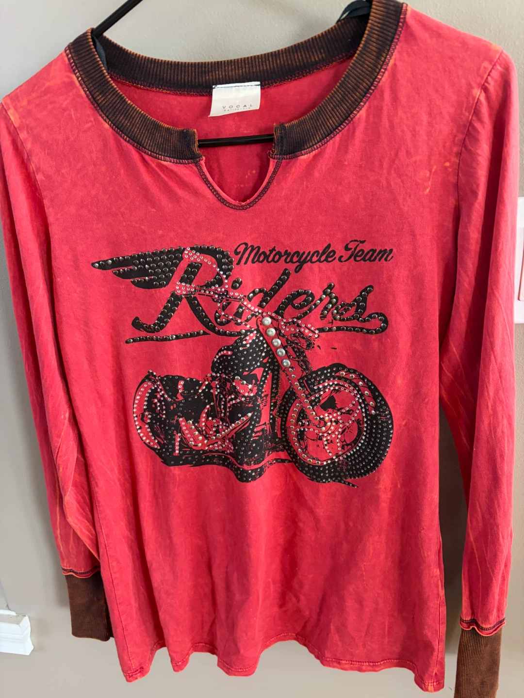 Vocal Motorcycle Team Riders Long Sleeve Top