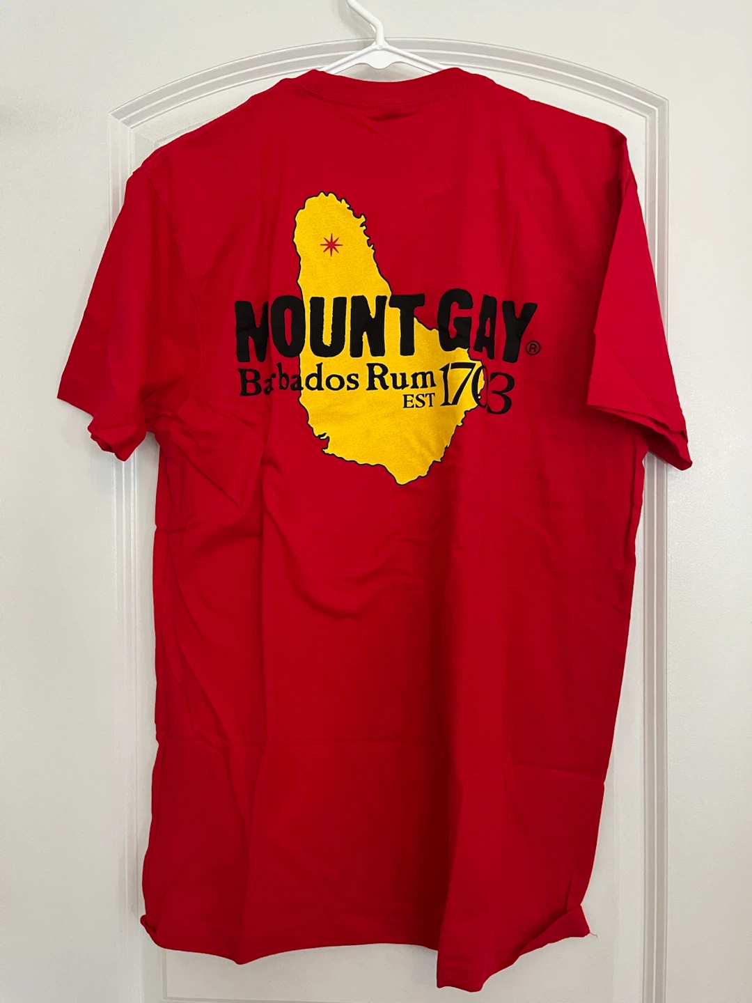 Mount Gay Rum Graphic T-Shirt Red