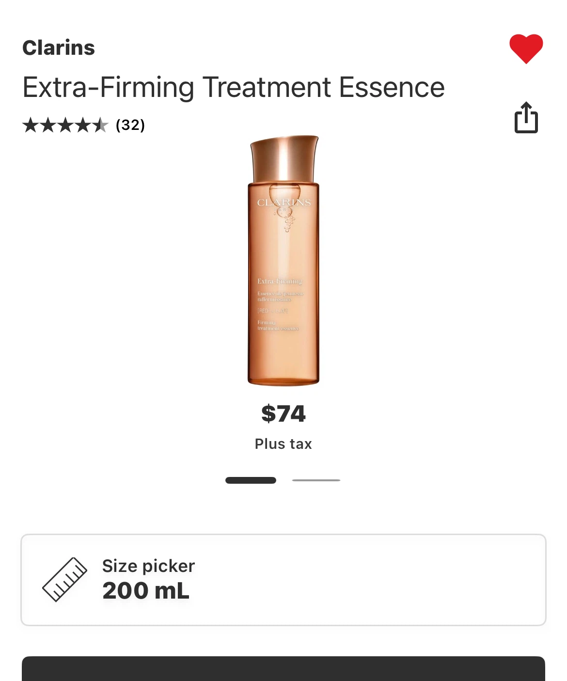 Clarins Extra-Firming Treatment Essence 200ml - photo 2