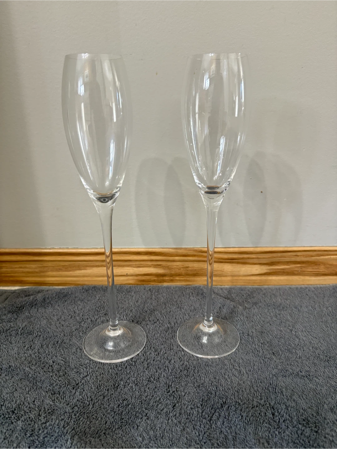 Set of Two Champagne Flutes