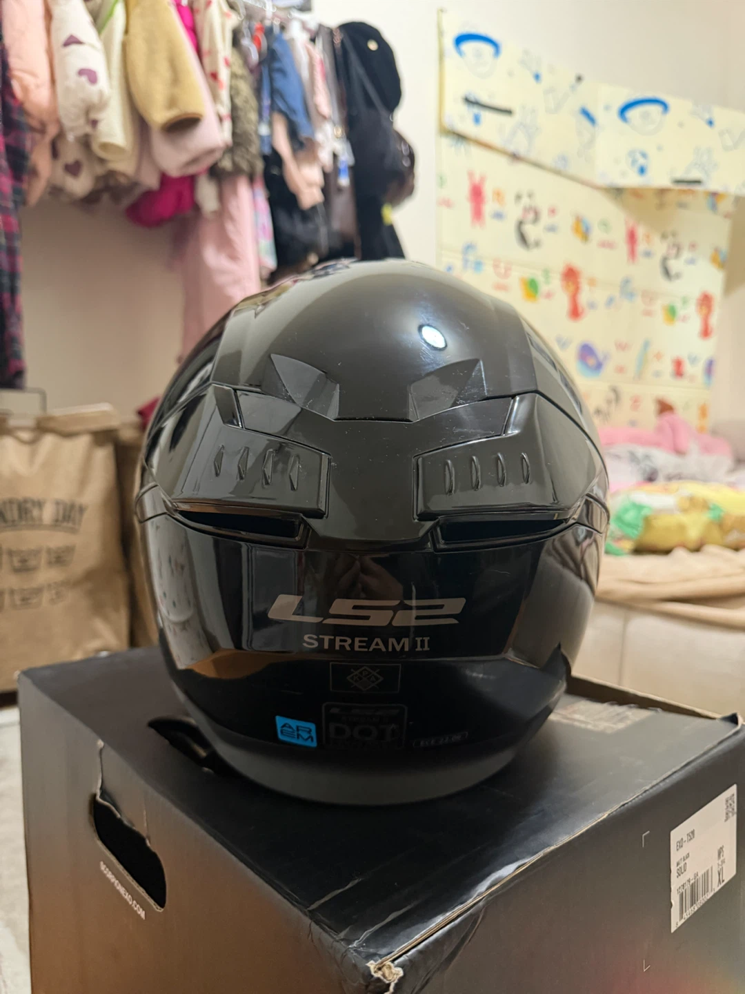LS2 Stream II Motorcycle Helmet - photo 2