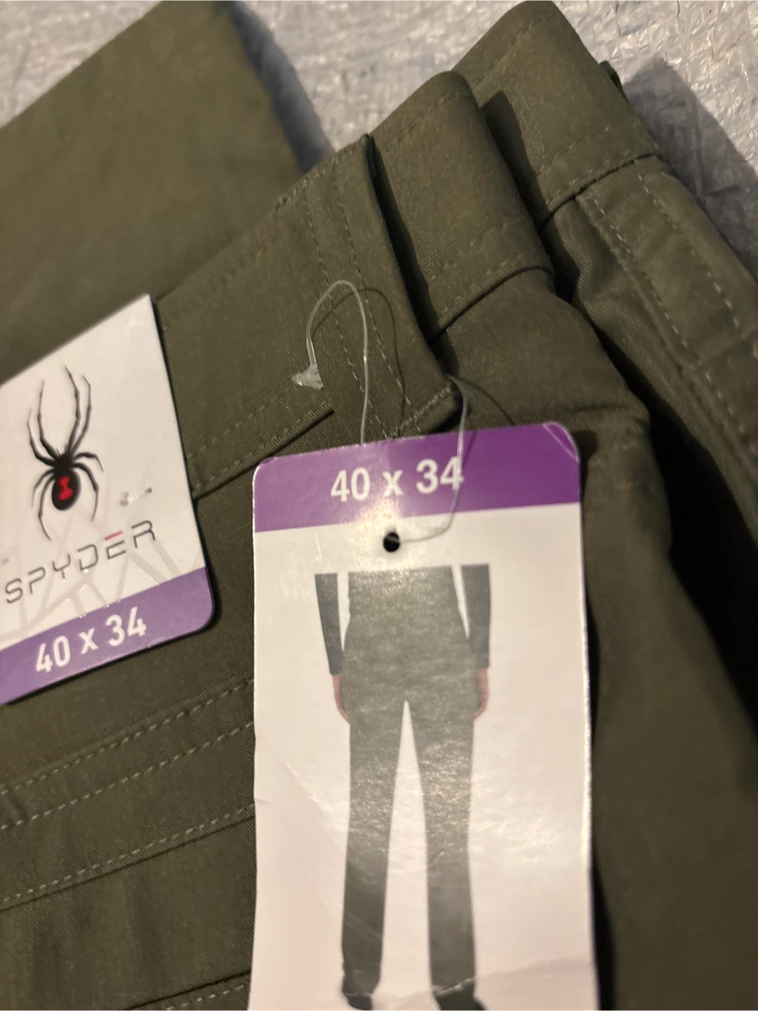 Two Pairs of Men's Trek Pants - Tilley and Spyder - photo 3