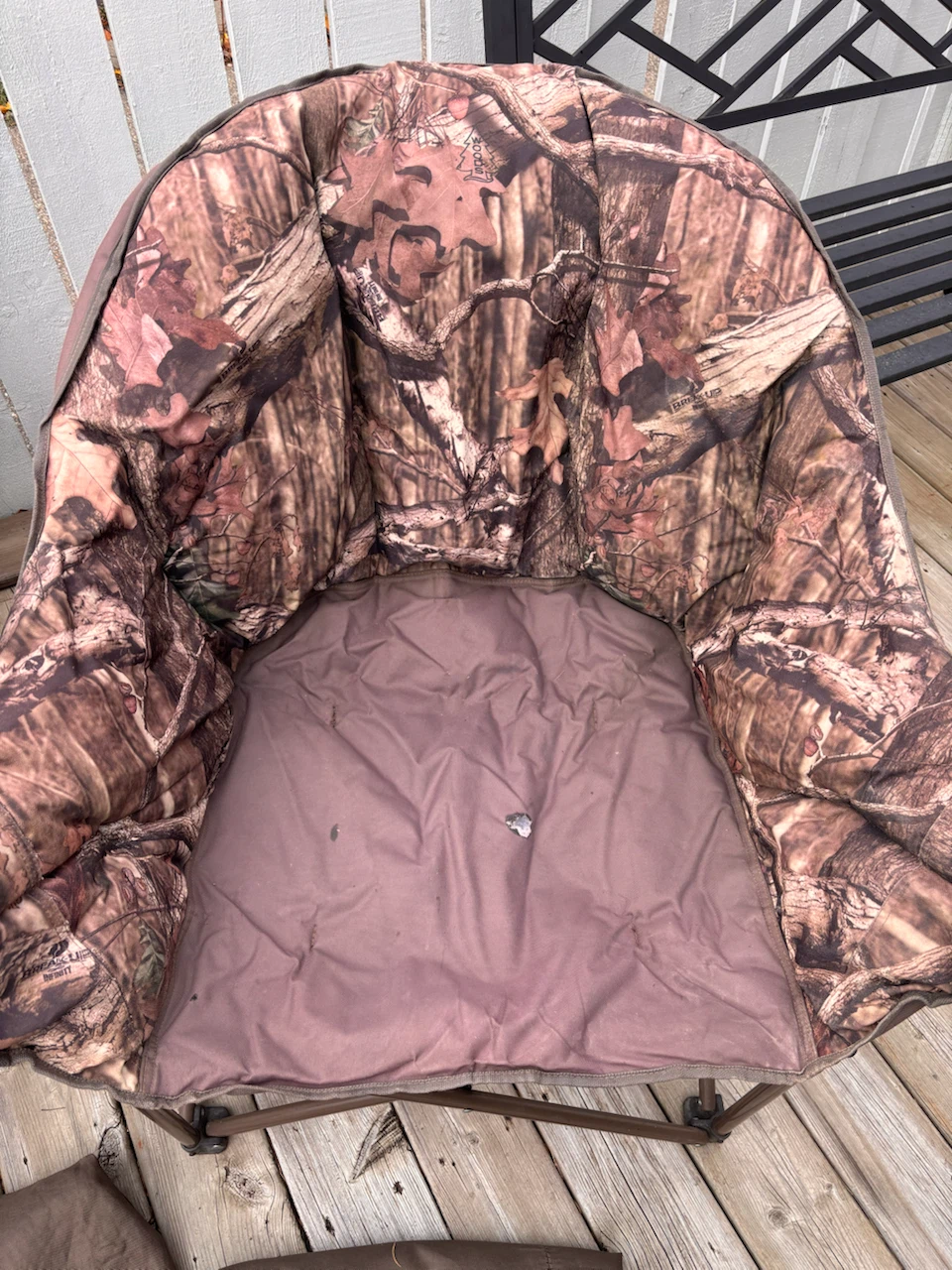 Woods Camo Folding Moon Chairs - Set of 2 - photo 3