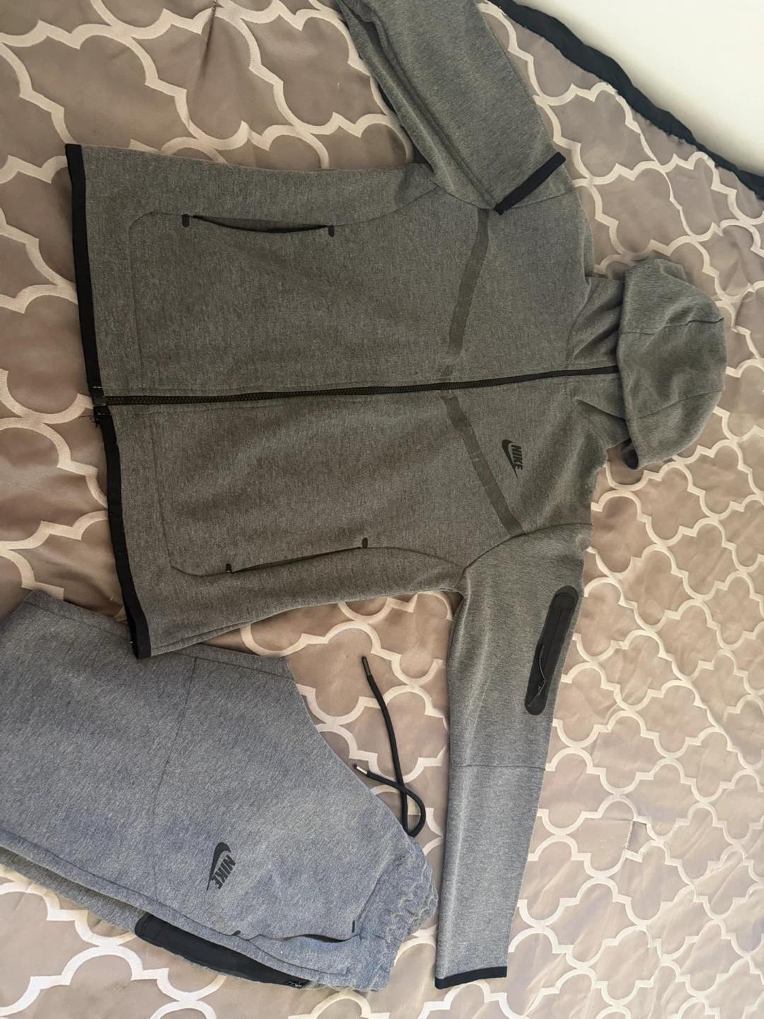 Nike Tech Fleece Tracksuit Grey - photo 5