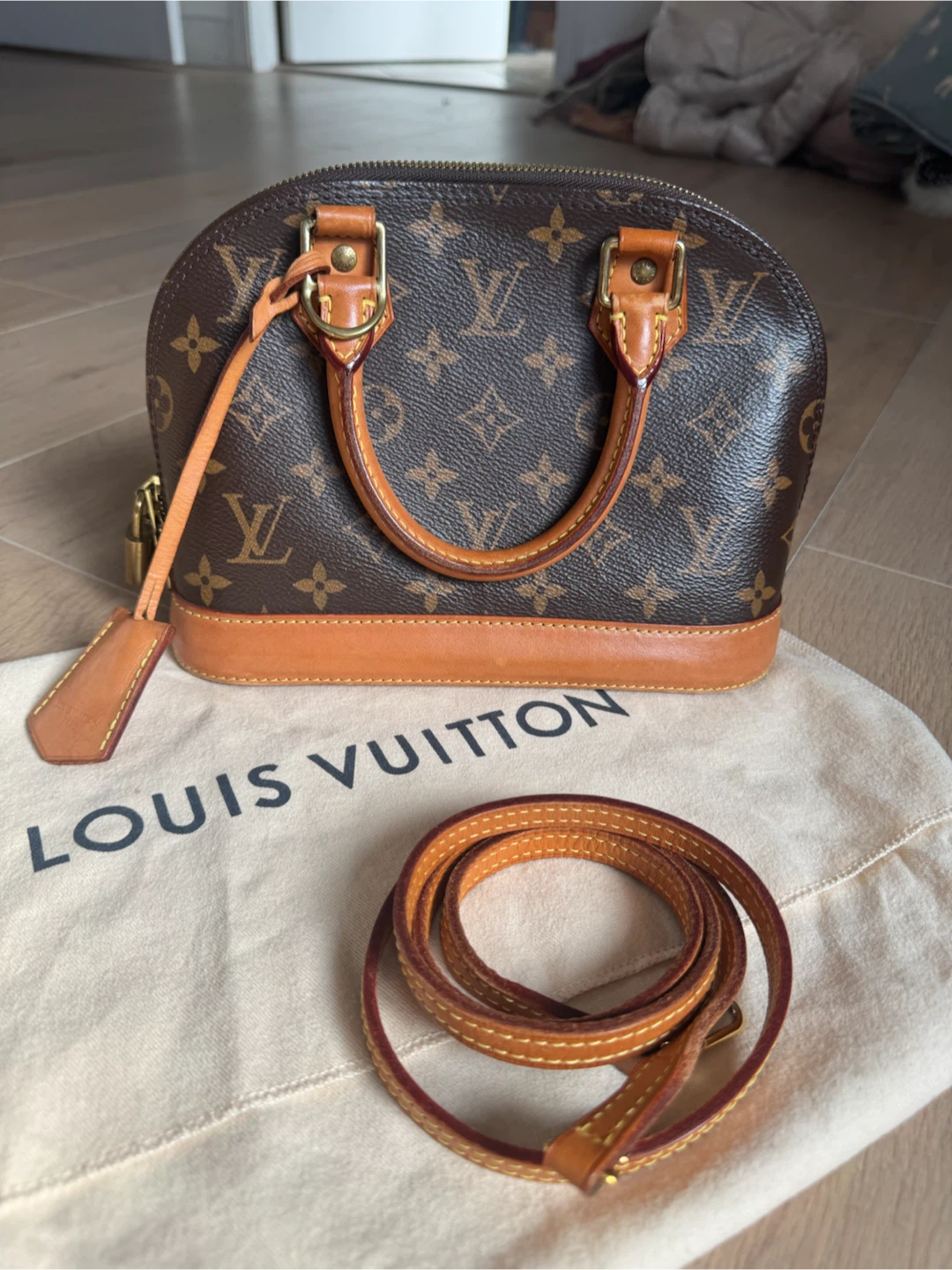 Louis Vuitton Alma BB Handbag
