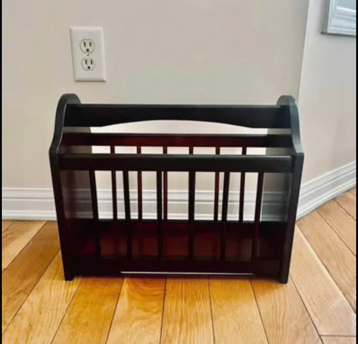 Wooden Magazine Holder