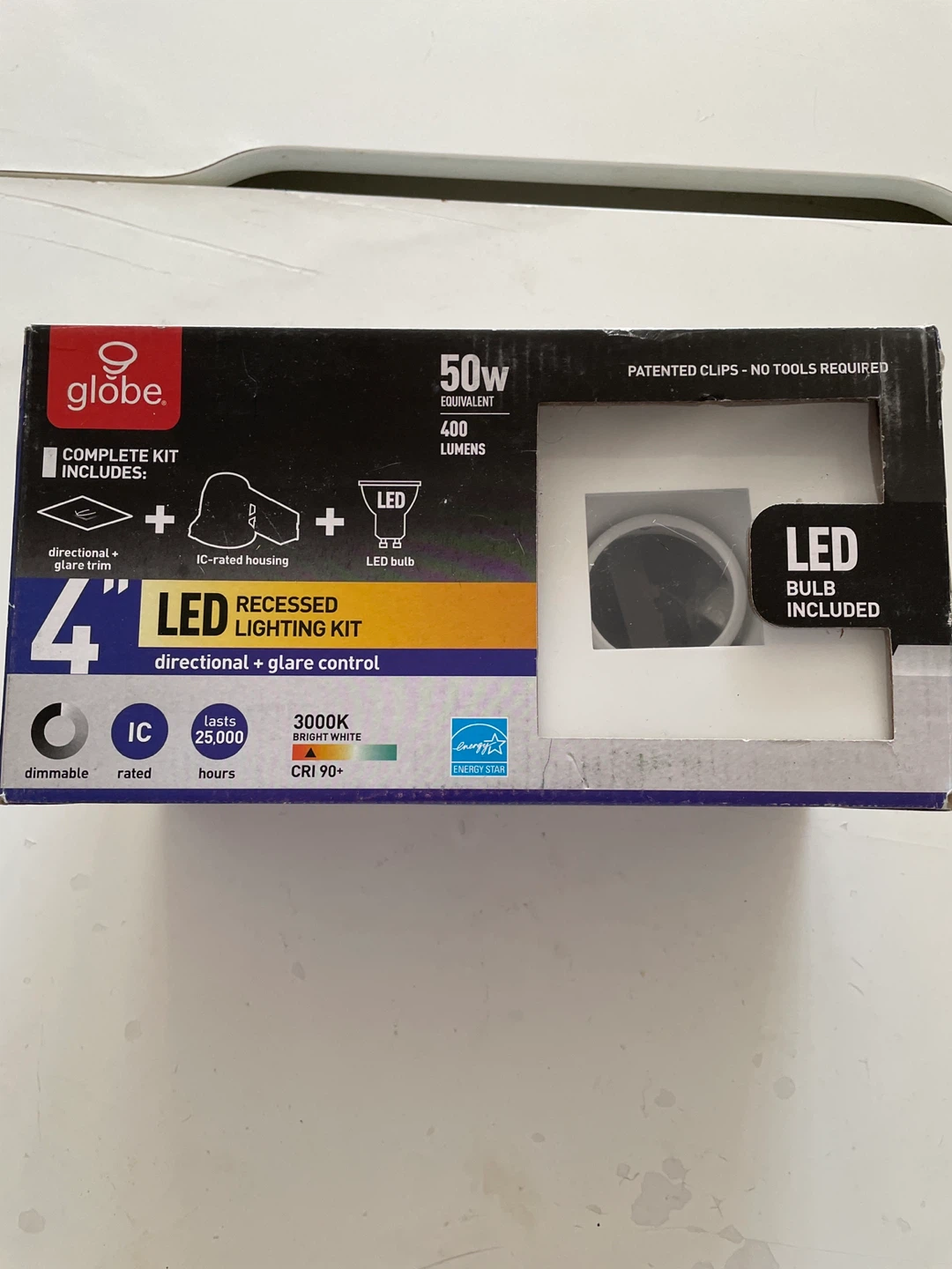 Brand New Globe 4-inch LED Recessed Lighting Kit - photo 4