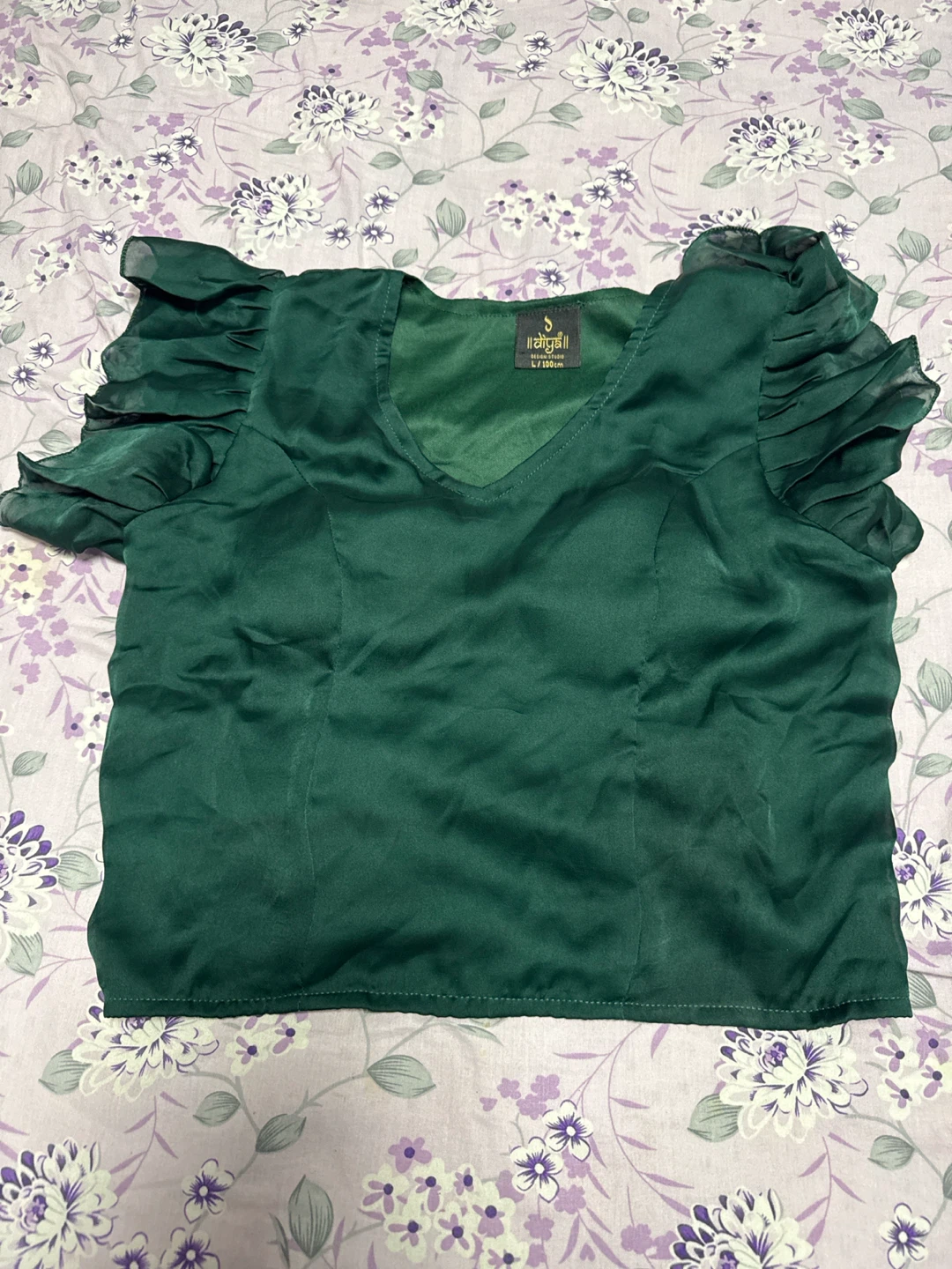 Diya Design Studio Green Blouse