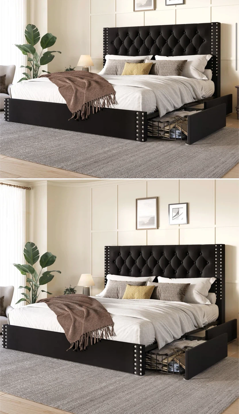 King bed frame