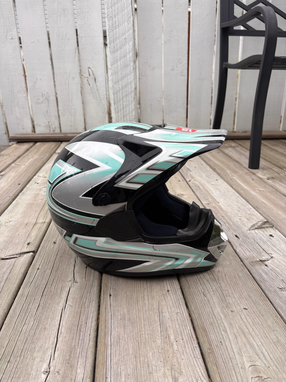 Kids Motocross Helmet and Chest Protector - photo 2