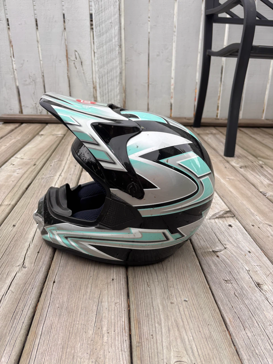 Kids Motocross Helmet and Chest Protector - photo 4