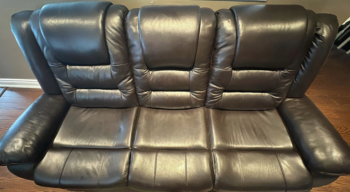 Recliner Sectionals $800 for both or $500 for one - photo 2