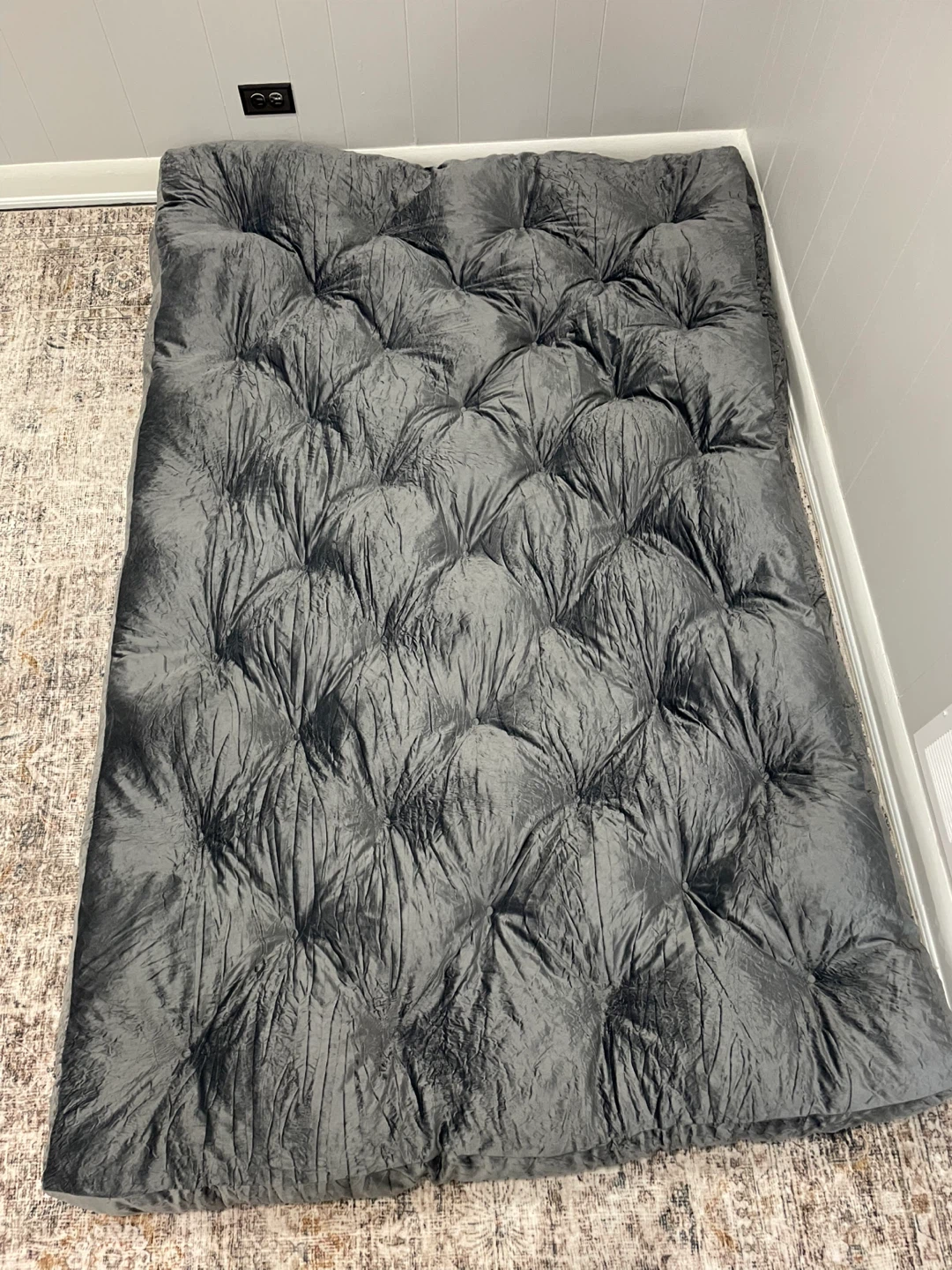 SHOUREN Full Size Grey Floor Mattress - photo 3