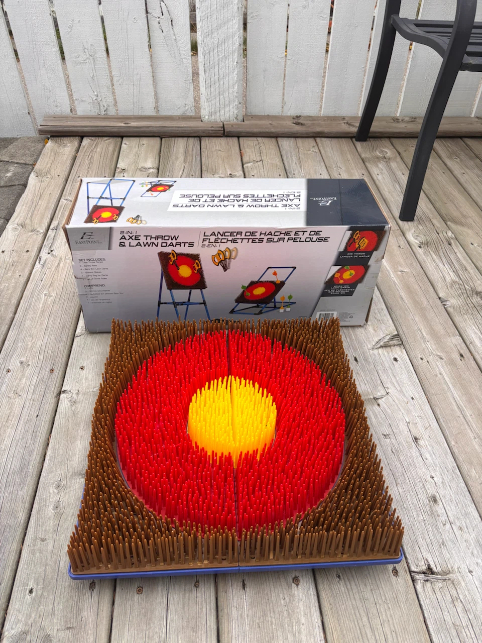 EastPoint 2-in-1 Axe Throw and Lawn Darts Set - photo 5