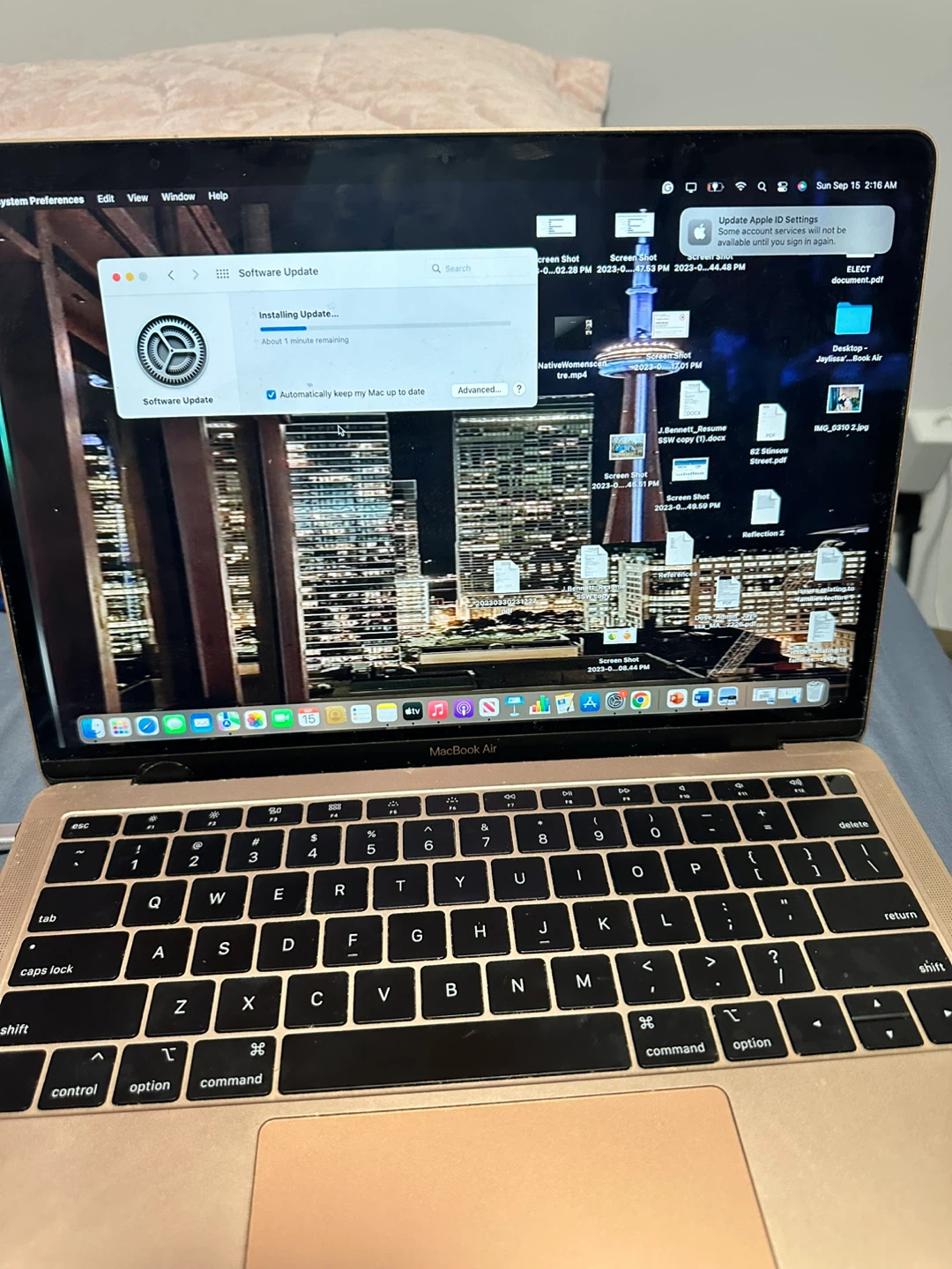 2019 Apple MacBook Air Rose Gold