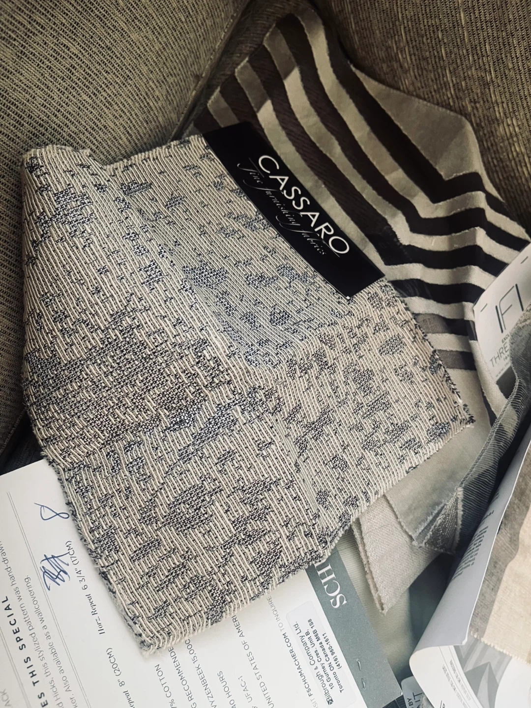 Designer Fabric Samples - photo 4