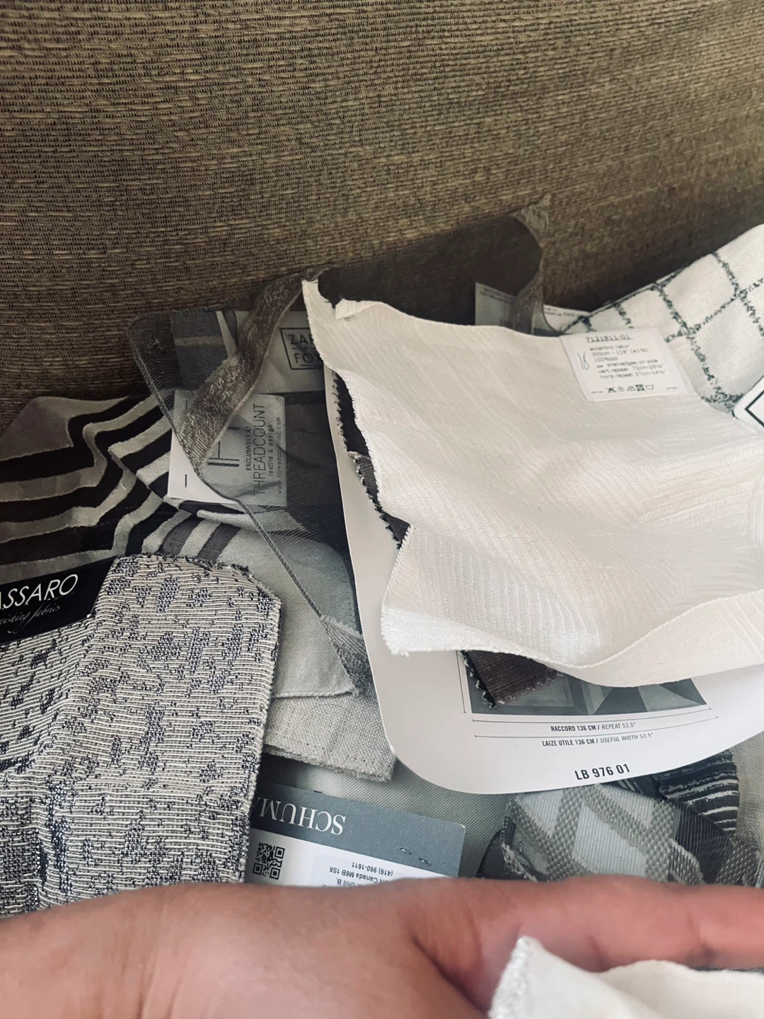 Designer Fabric Samples - photo 5