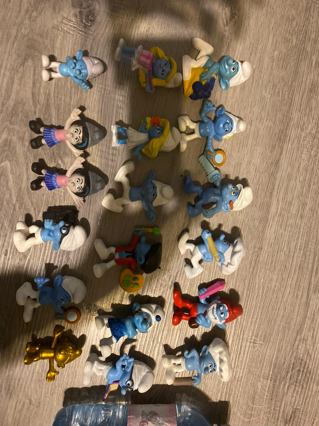 Collection of Smurfs Figurines