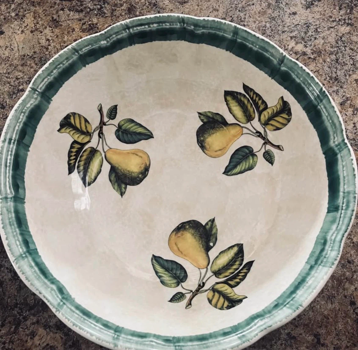 Ceramica Due Torri pear bowl