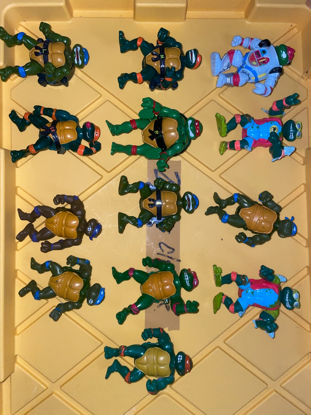Large Teenage Mutant Ninja Turtles Figure Lot