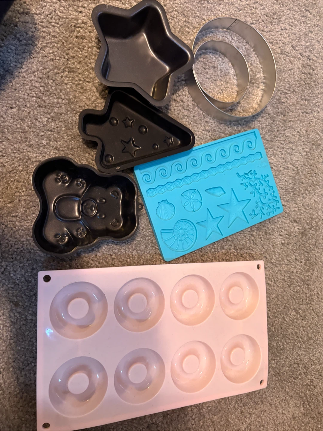 Assorted Baking and Chocolate Molds
