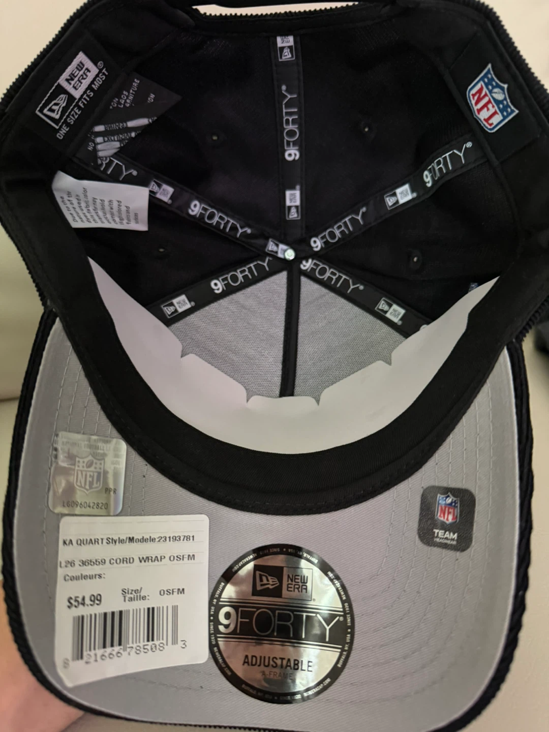 New Era Buffalo Bills 9FORTY Corduroy Cap - photo 3