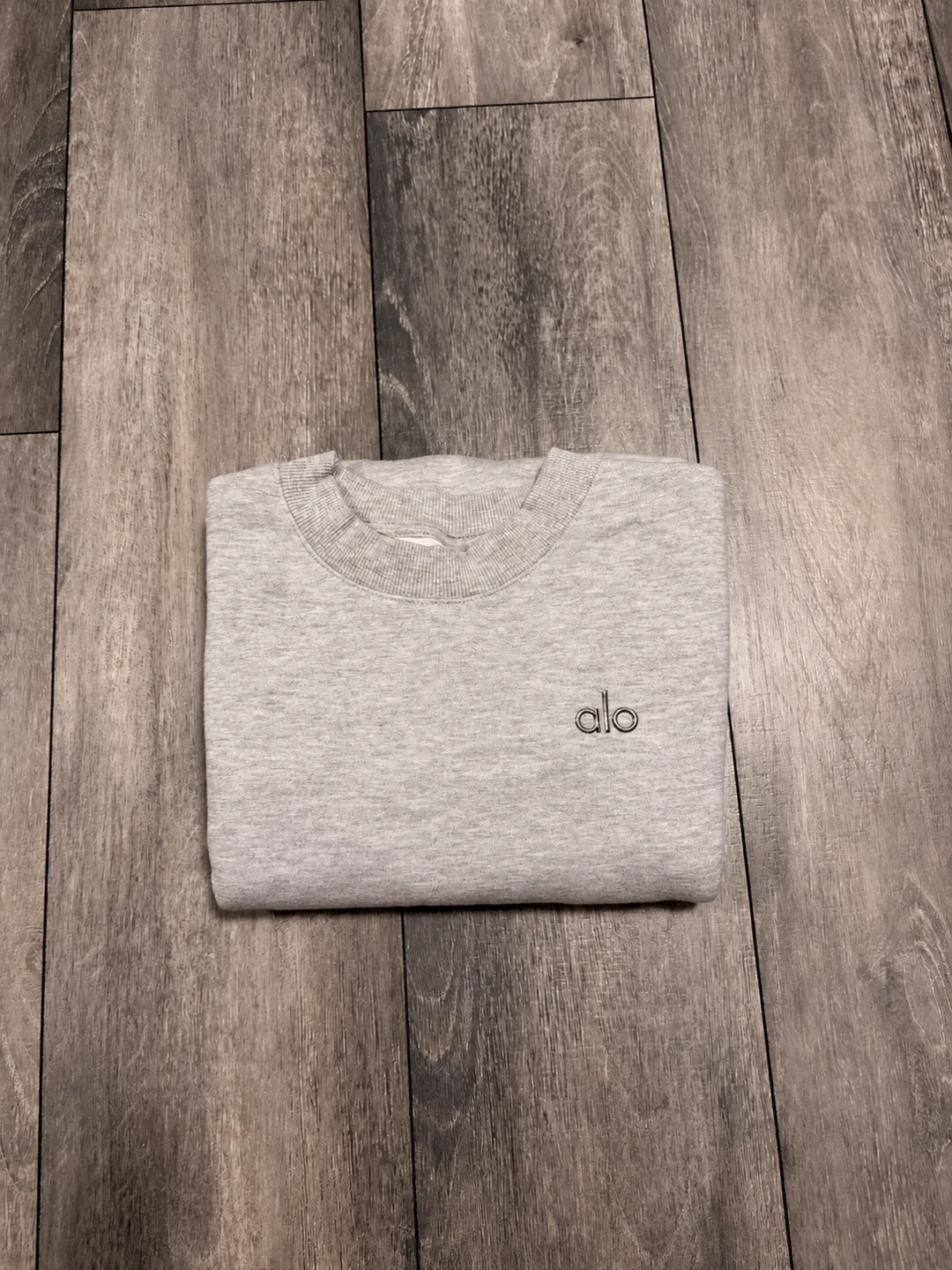 Alo Yoga Crewneck Sweatshirt - Grey - photo 3