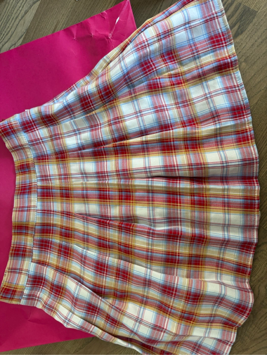 Designer’s Plaid pleated skirt - photo 2