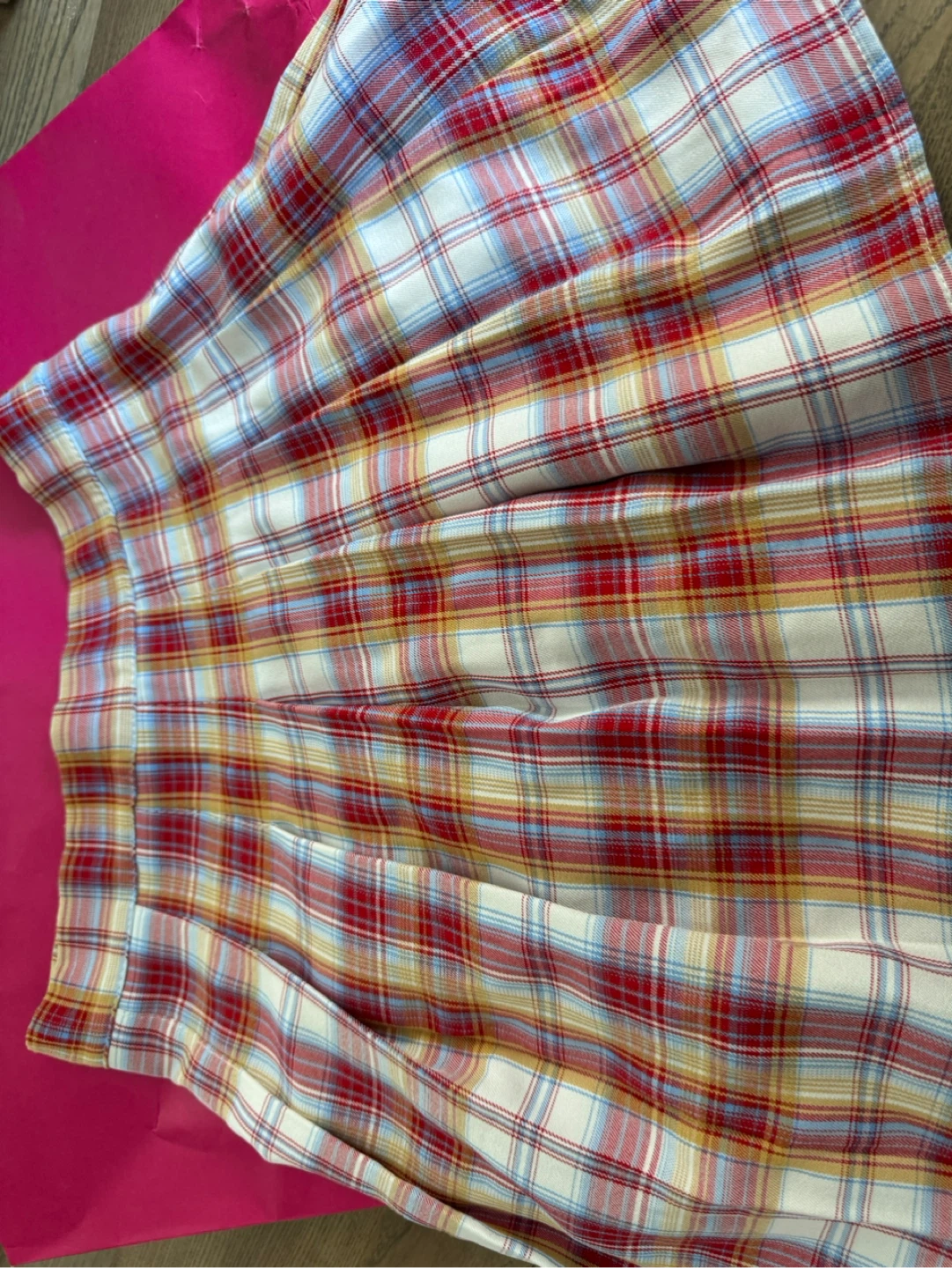 Designer’s Plaid pleated skirt - photo 3
