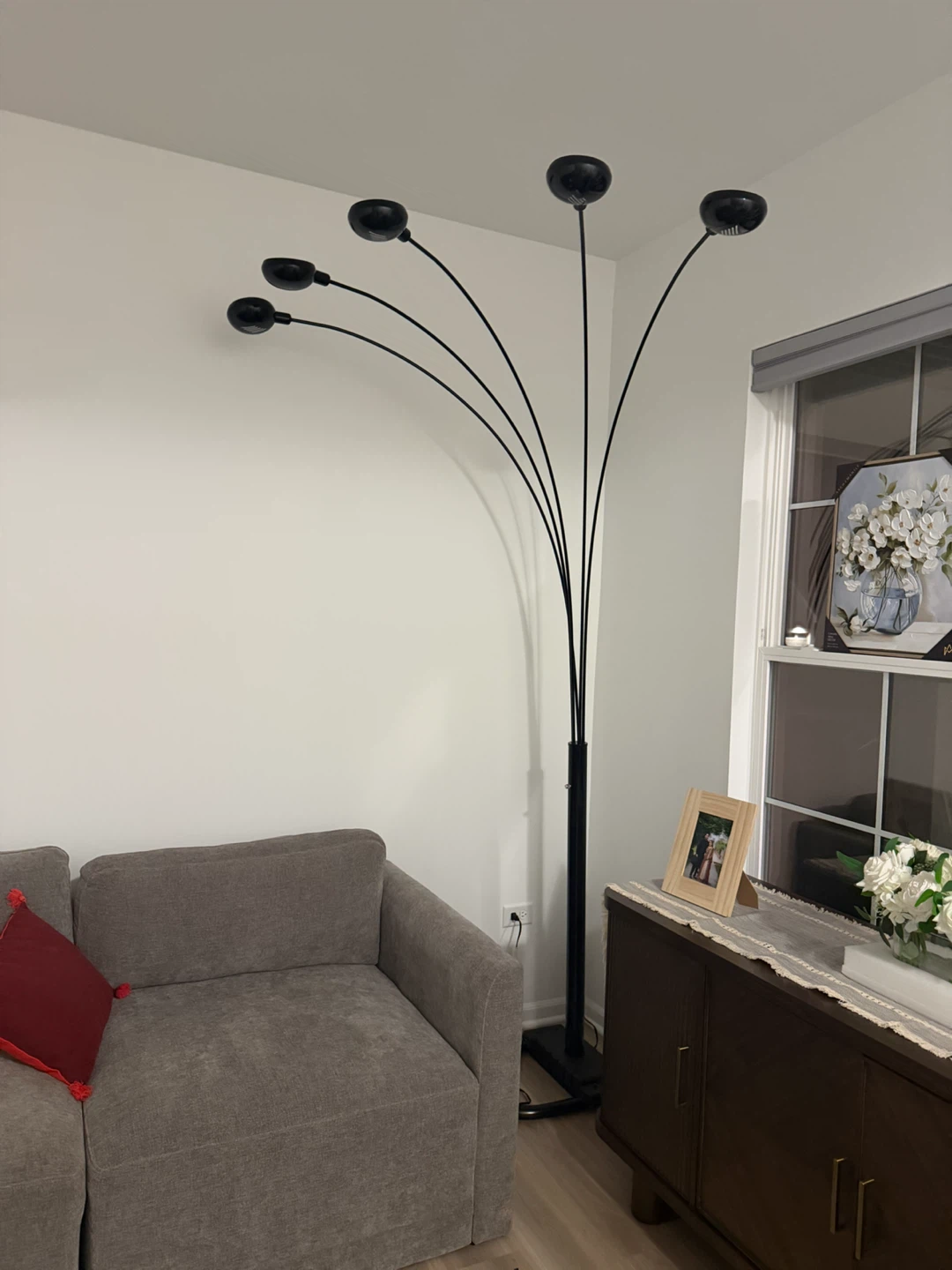 Ore International 5-Arm Arch Floor Lamp - photo 2