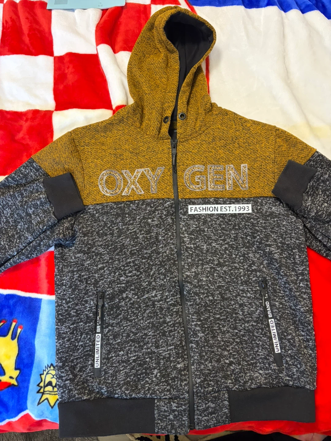 Oxygen Activewear Zip-Up Hoodie