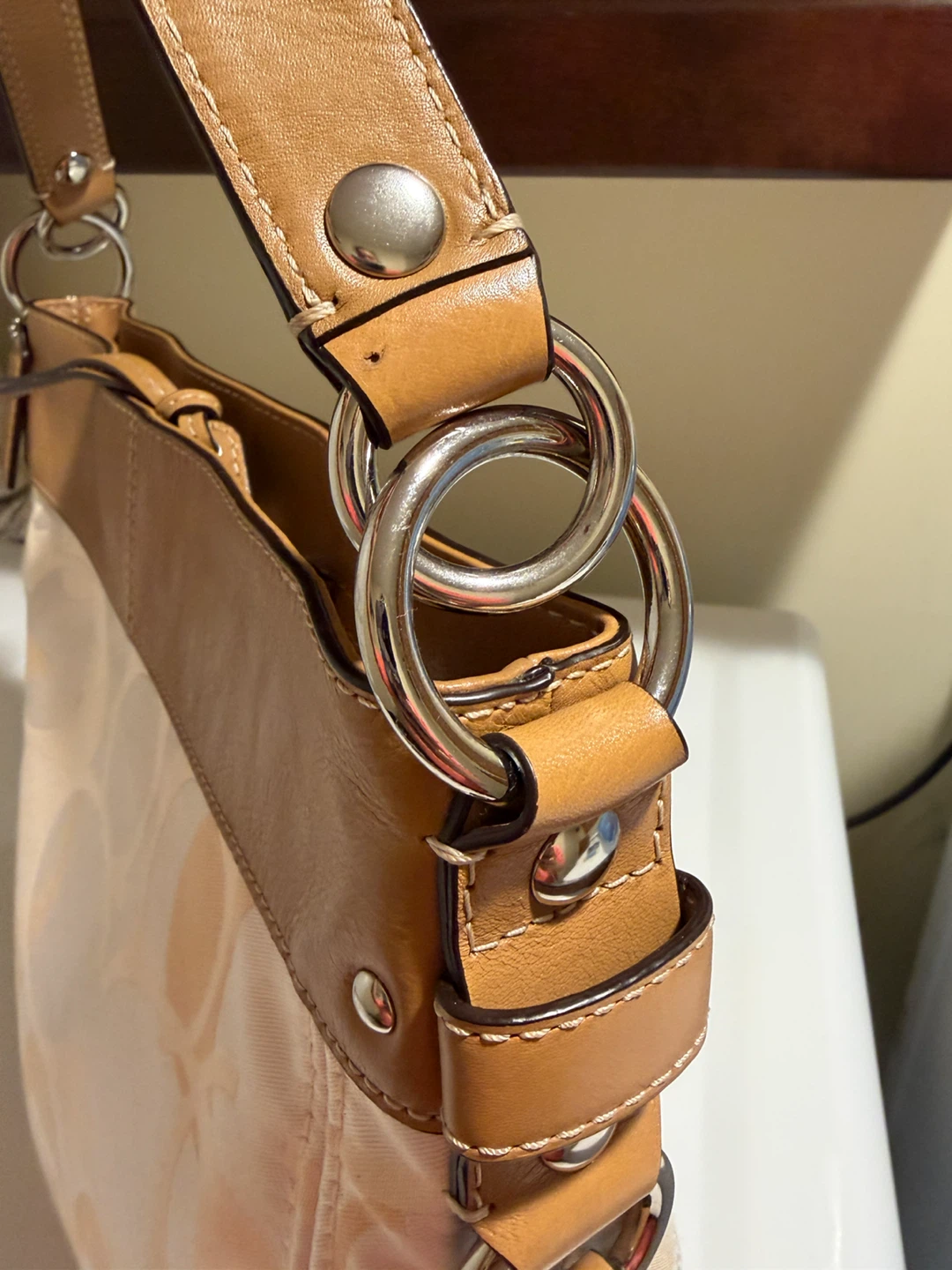 Coach Signature Hobo Shoulder Bag - photo 3