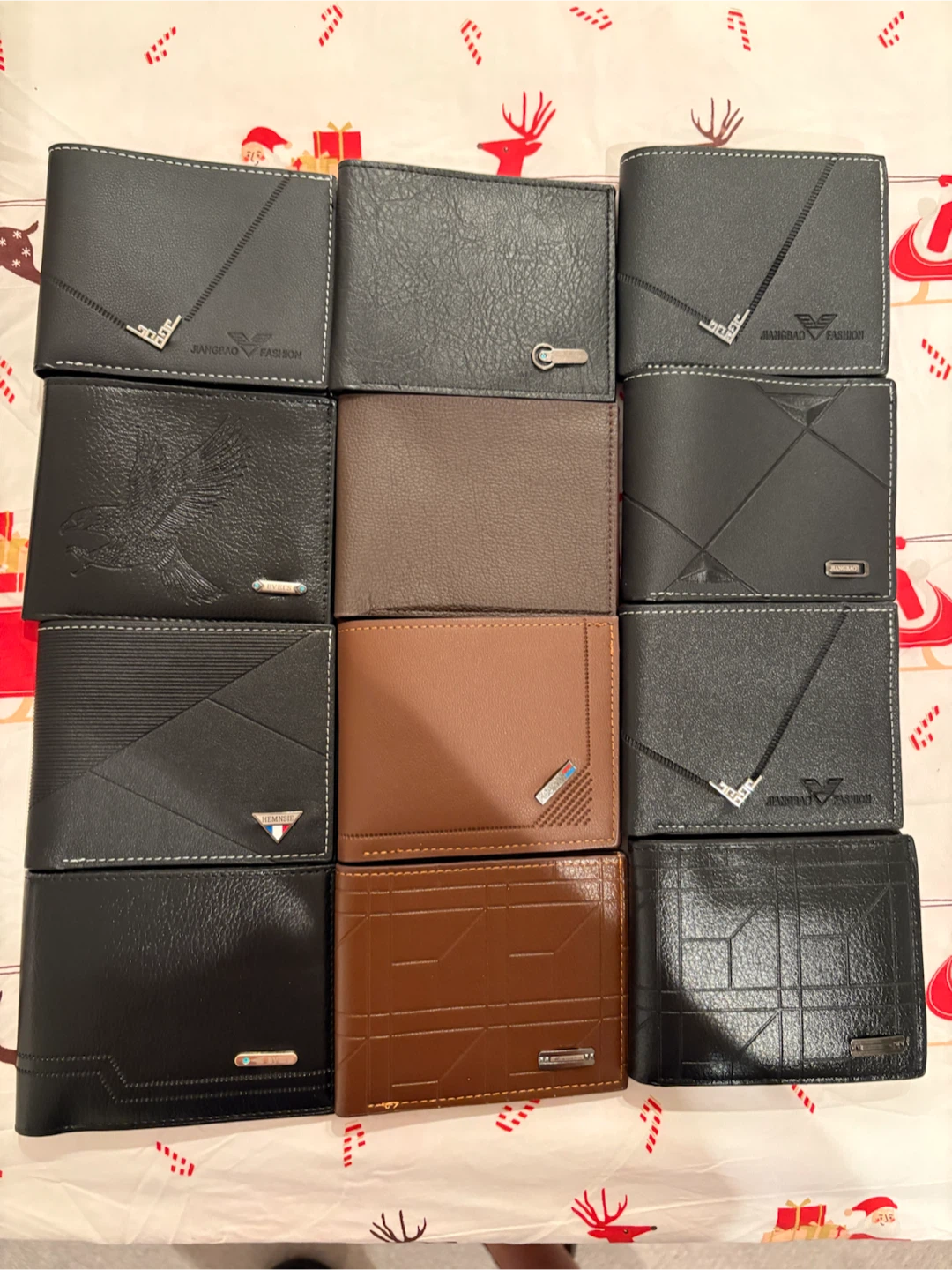 Assorted Brand New Bifold Leather Wallets