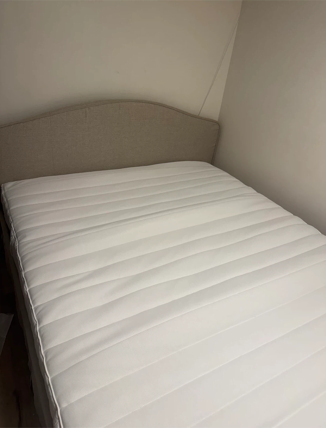 IKEA Queen bed frame and mattress