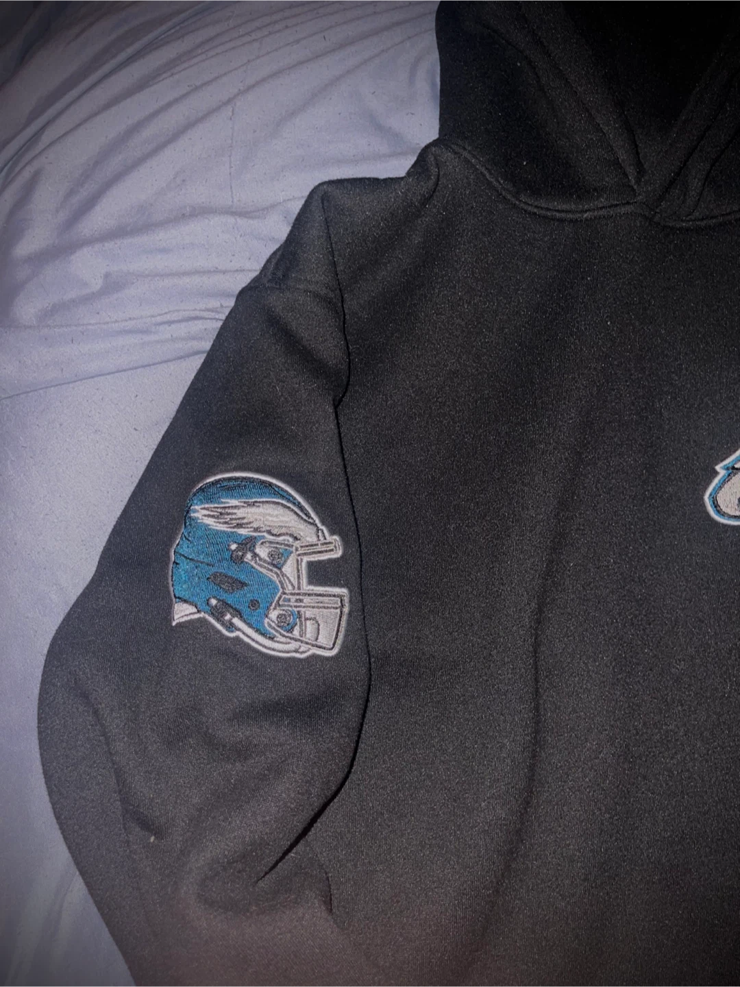NFL Philadelphia Eagles Hoodie Black - photo 3