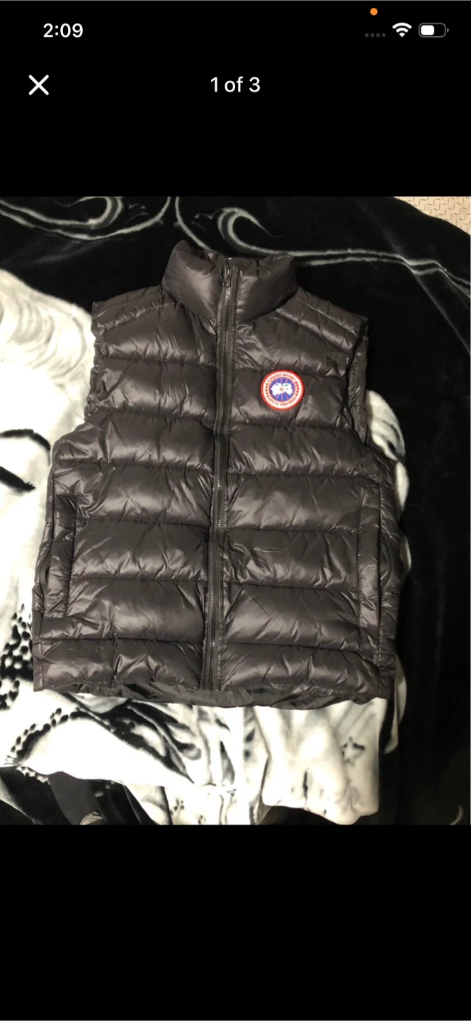 Canada Goose Puffer Vest Black