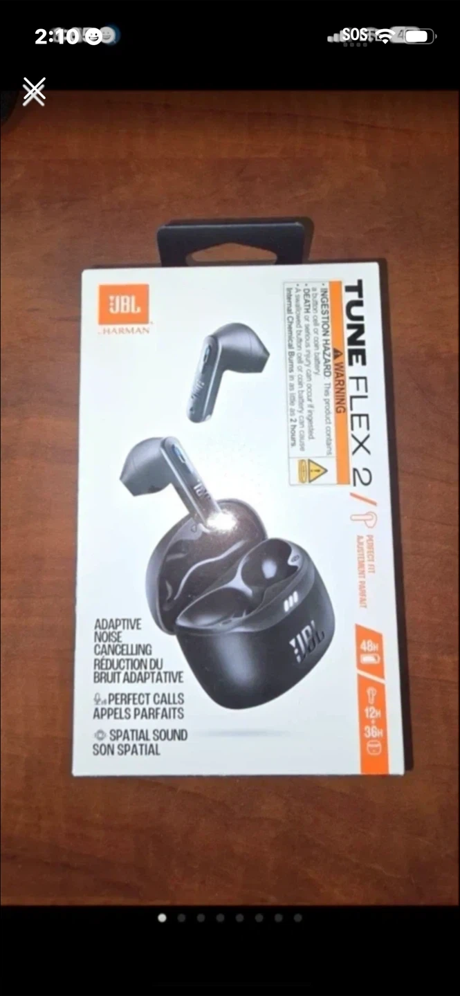 JBL Tune Flex 2 Wireless Earbuds