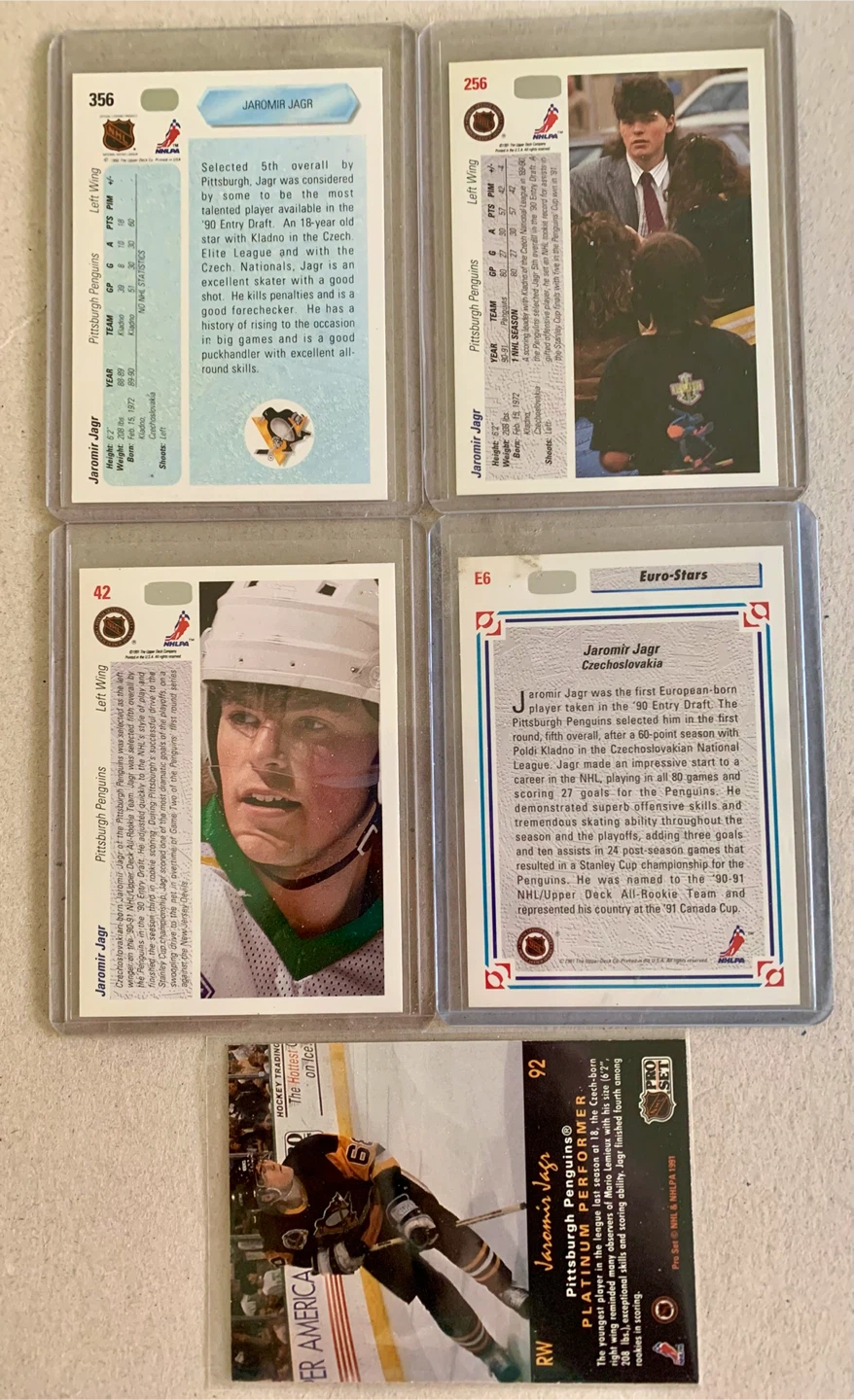 Jaromir Jagr Hockey Cards - photo 4