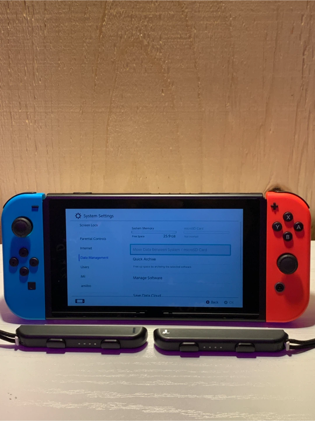Nintendo Switch Console Neon Blue/Red