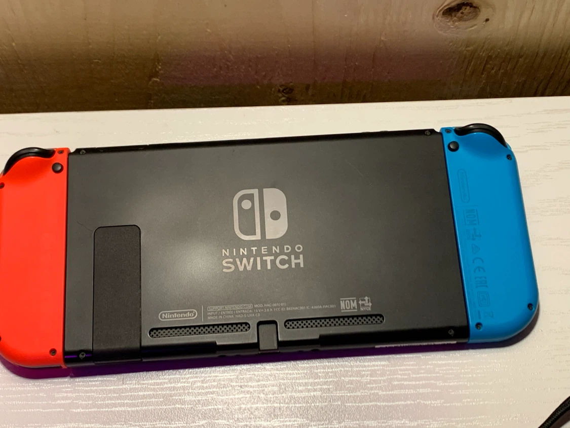 Nintendo Switch Console Neon Blue/Red - photo 3