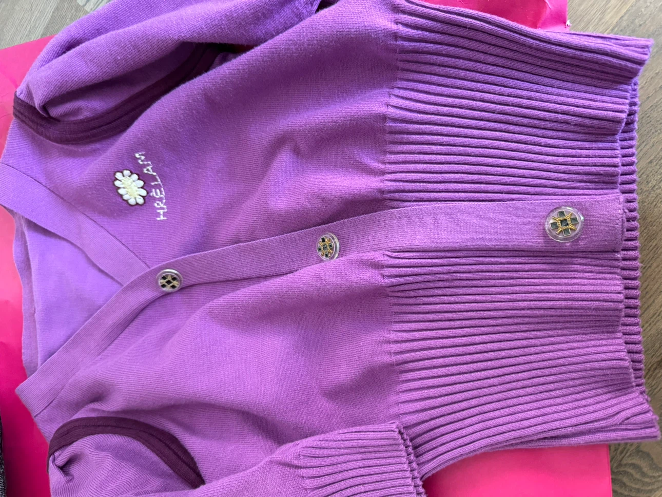 Authentic Herlian Purple Cardigan - photo 3